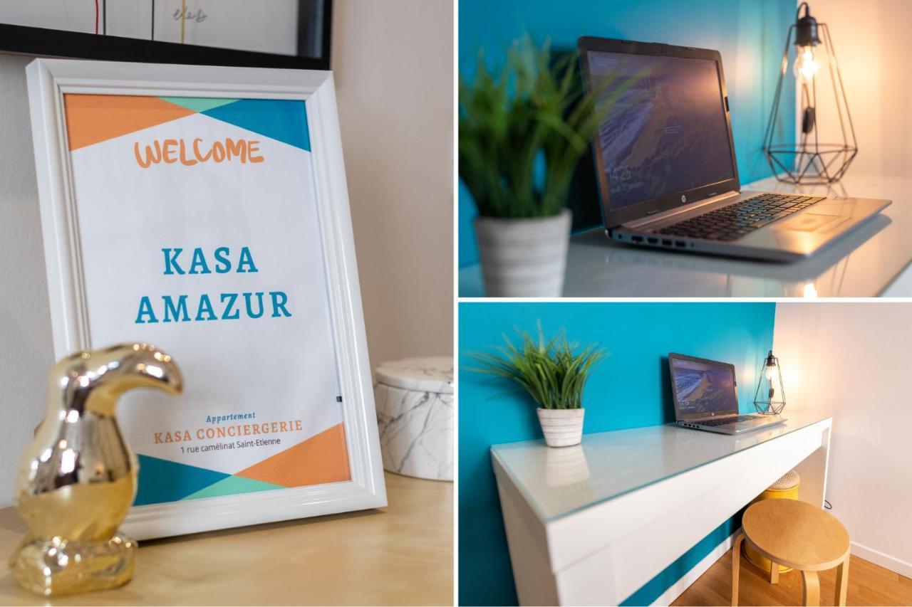Kasa Amazur - Centre Ville & Cosy Saint-Etienne  Eksteriør billede